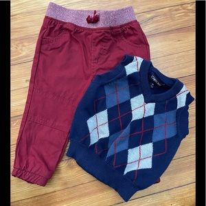 Pant & Sweater Vest